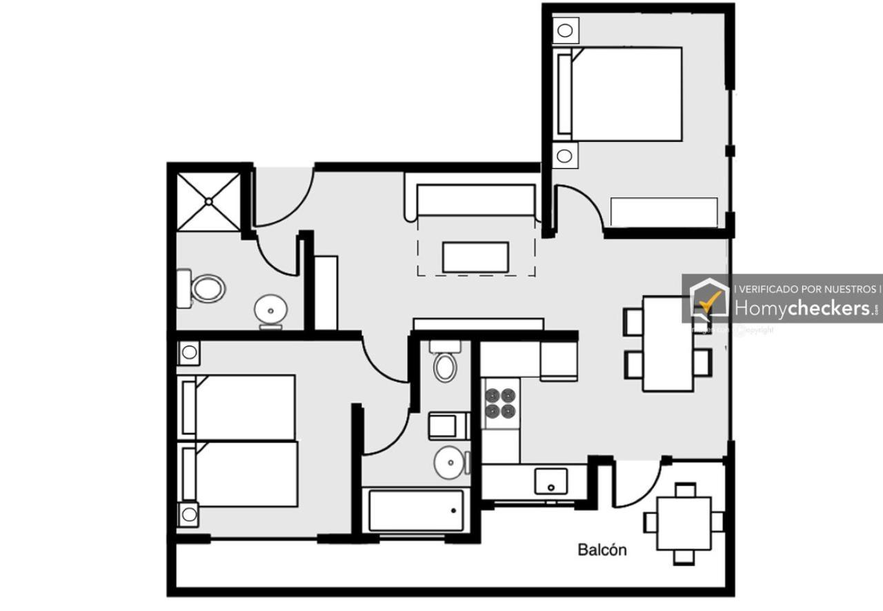 Cozy Apartamento Centro Торремолінос Екстер'єр фото